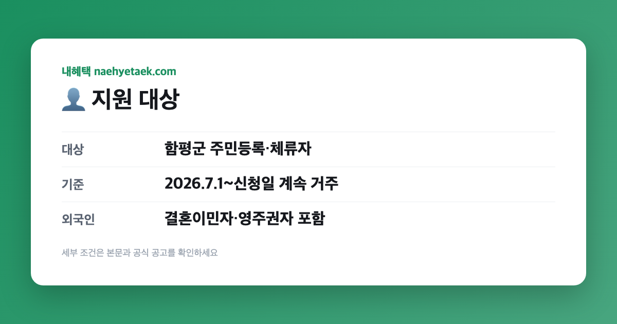 👤 지원 대상