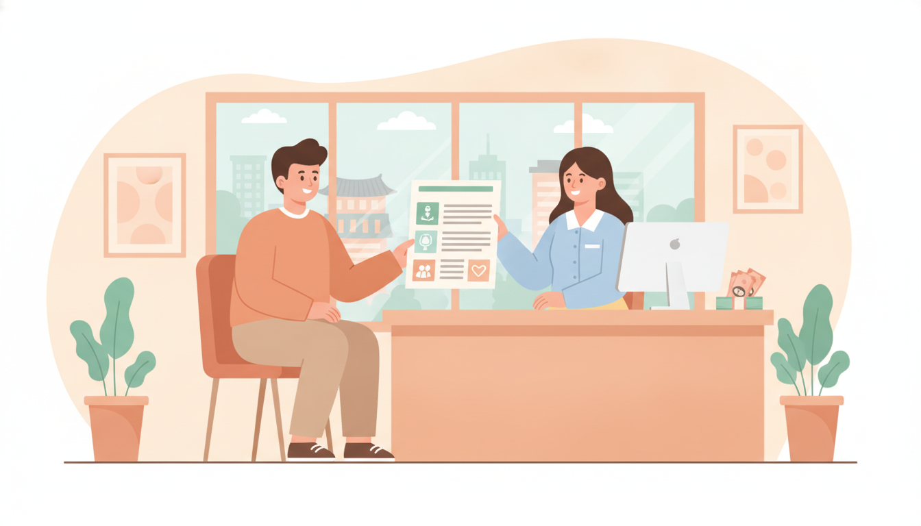상담을 거쳐 개인별 취업활동 계획과 목표 점수를 부여받습니다