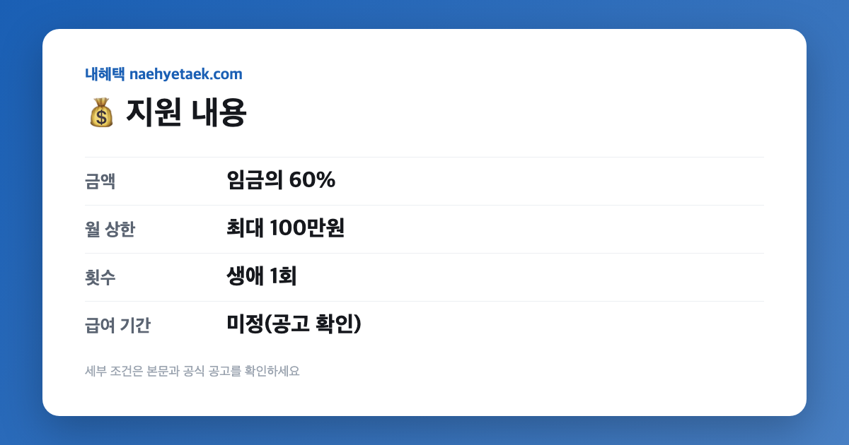 💰 지원 내용