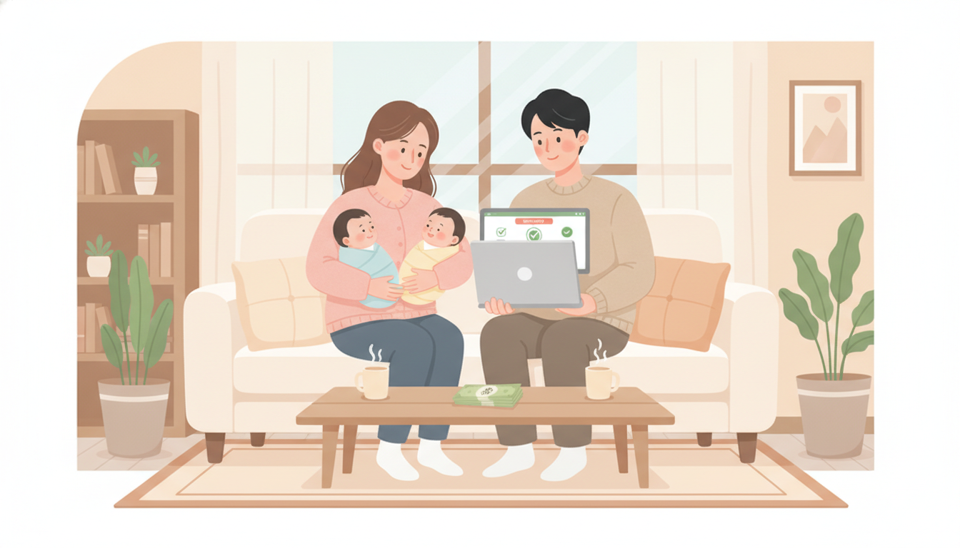 120일 출산휴가와 급여 신청까지 무사히 마쳤습니다