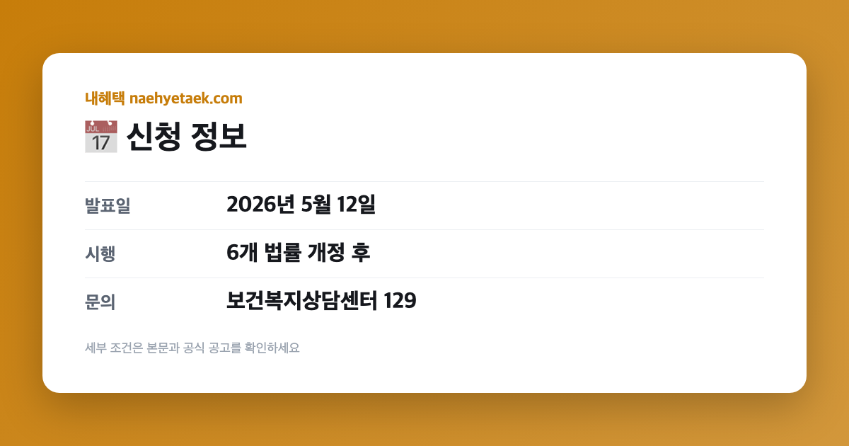 📅 신청 정보