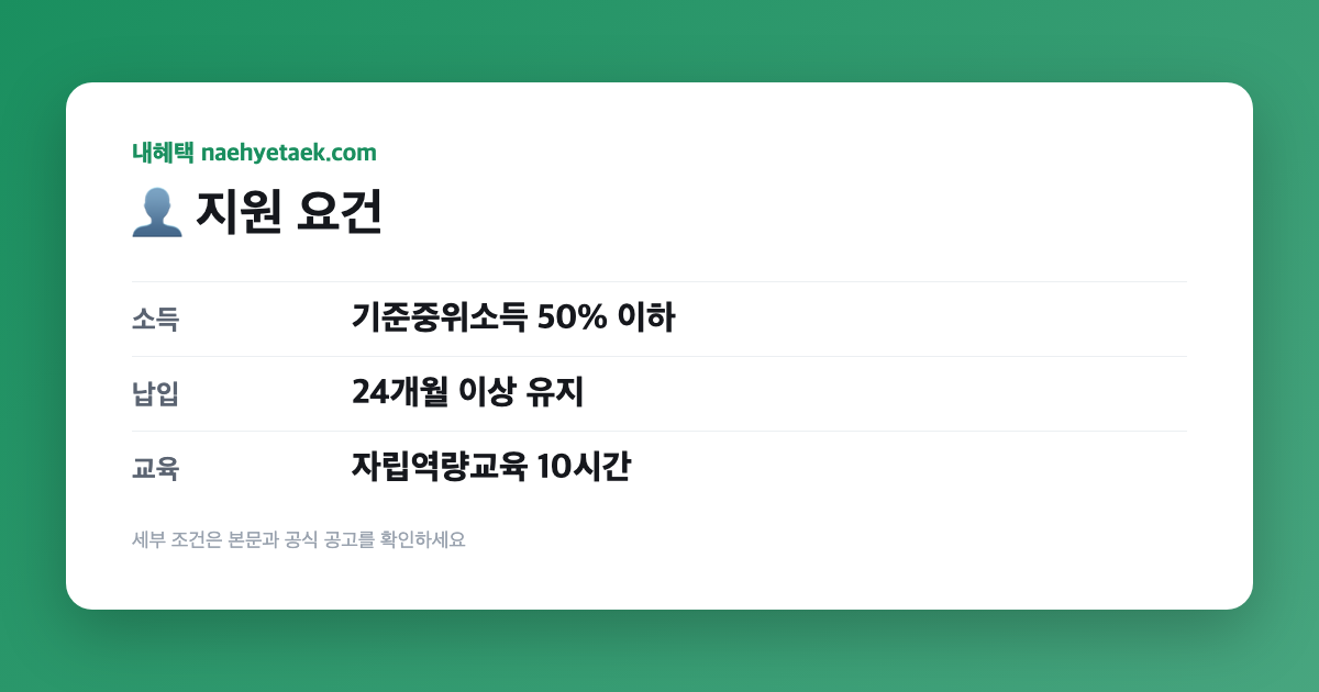 👤 지원 요건