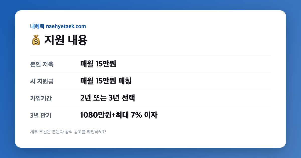💰 지원 내용