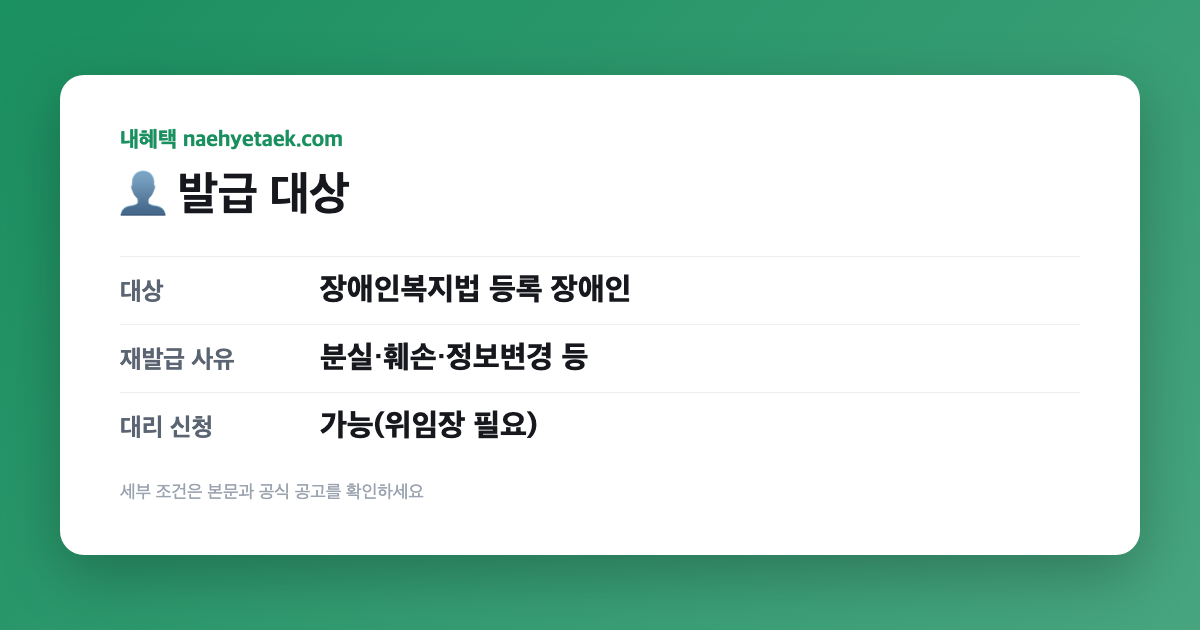 👤 발급 대상